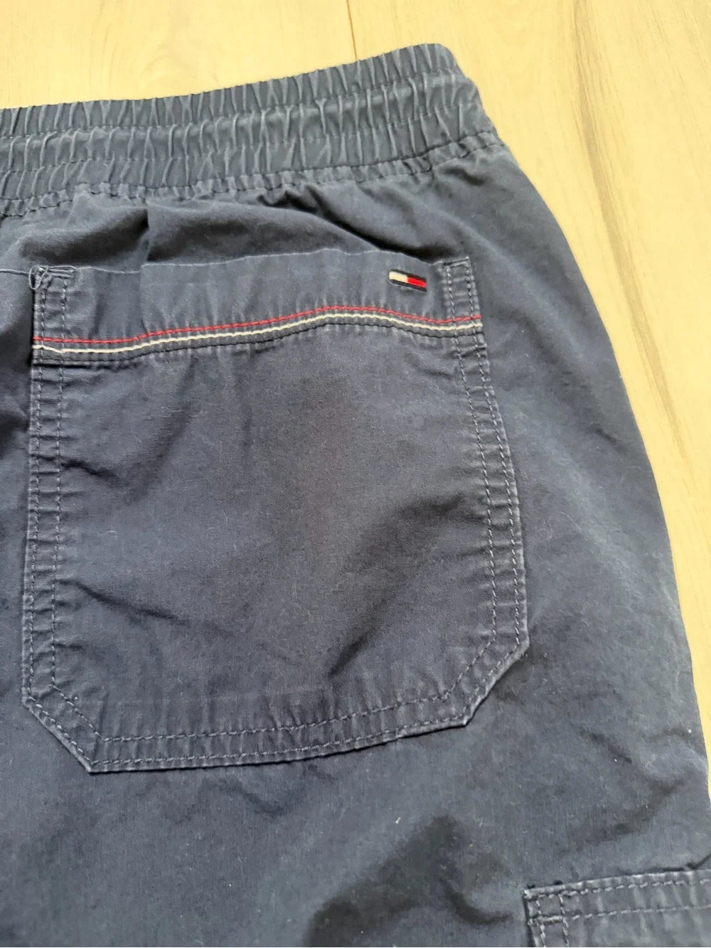 Tommy Hilfiger Navy Cargo Jogger Pants